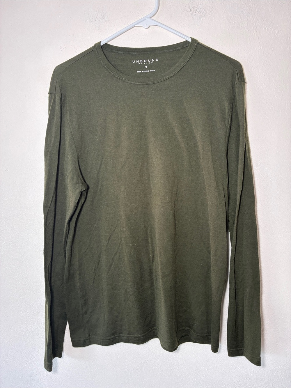 UNBOUND MERINO Long Sleeve Merino Crew